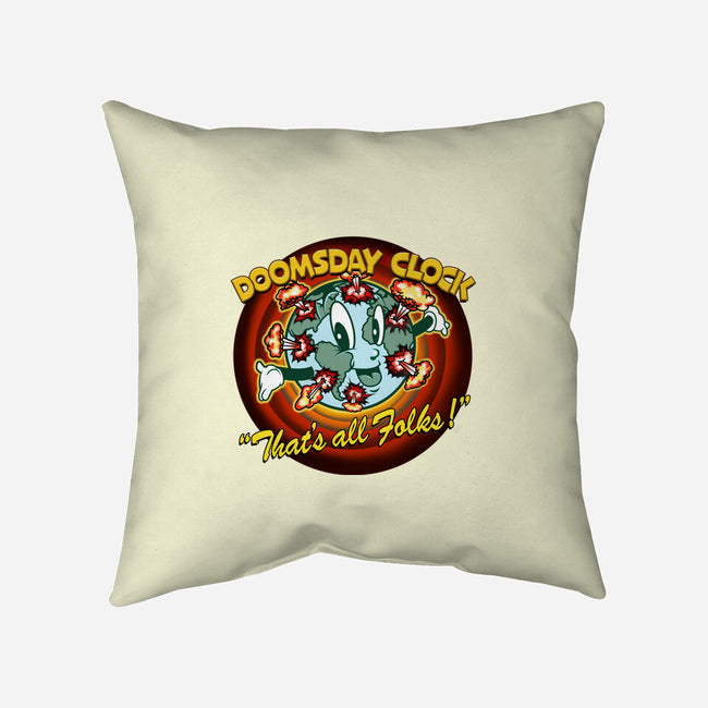 Doomsday Clock-None-Non-Removable Cover w Insert-Throw Pillow-palmstreet