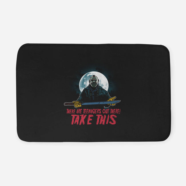 Teenagers Are Out There-None-Memory Foam-Bath Mat-AndreusD