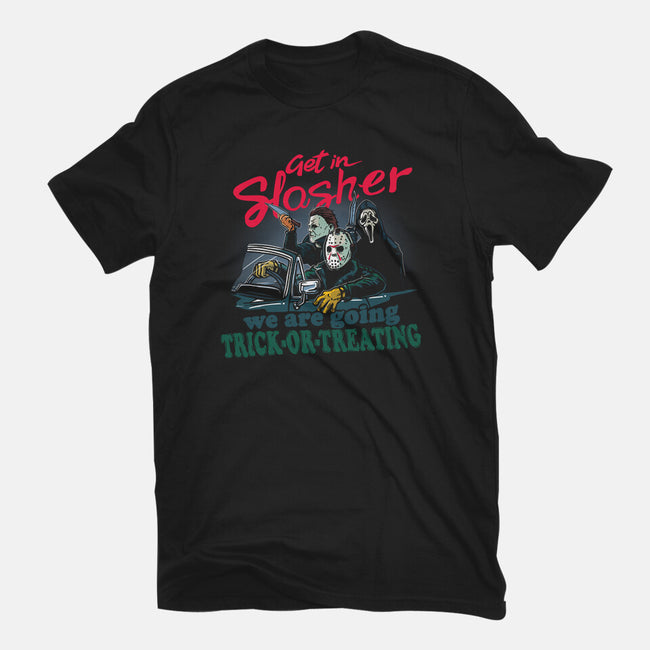 Get In Slasher-Womens-Fitted-Tee-AndreusD