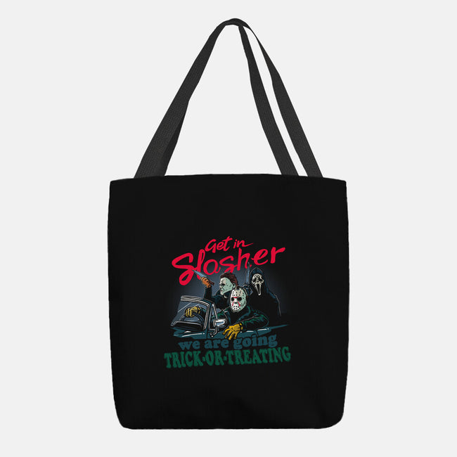 Get In Slasher-None-Basic Tote-Bag-AndreusD