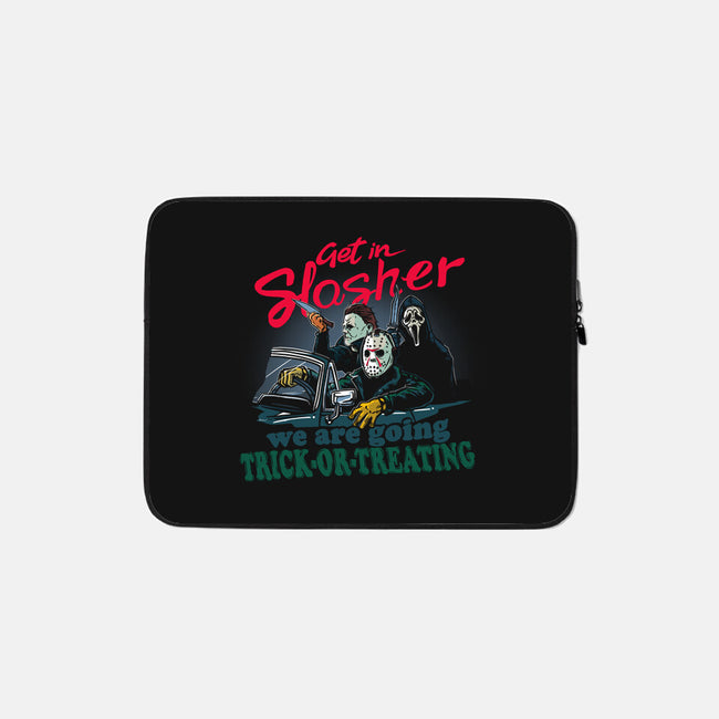 Get In Slasher-None-Zippered-Laptop Sleeve-AndreusD