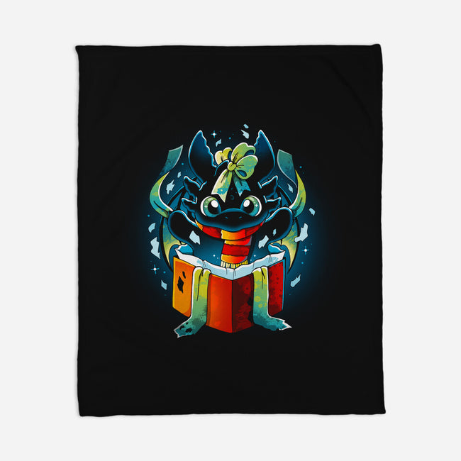 A Dragon Gift-None-Fleece-Blanket-Vallina84
