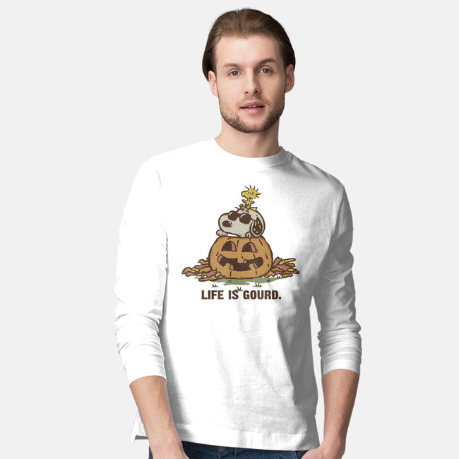Life Is Gourd-Mens-Long Sleeved-Tee-Xentee