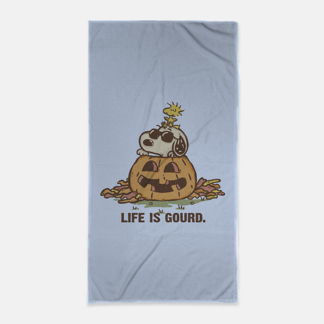 Life Is Gourd-None-Beach-Towel-Xentee