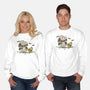 Spooky Costumes-Unisex-Crew Neck-Sweatshirt-Xentee