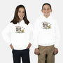 Spooky Costumes-Youth-Pullover-Sweatshirt-Xentee