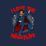 I Love The Nightlife-None-Non-Removable Cover w Insert-Throw Pillow-Boggs Nicolas