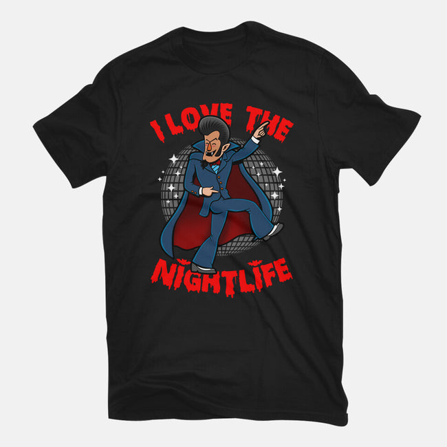 I Love The Nightlife-Mens-Heavyweight-Tee-Boggs Nicolas