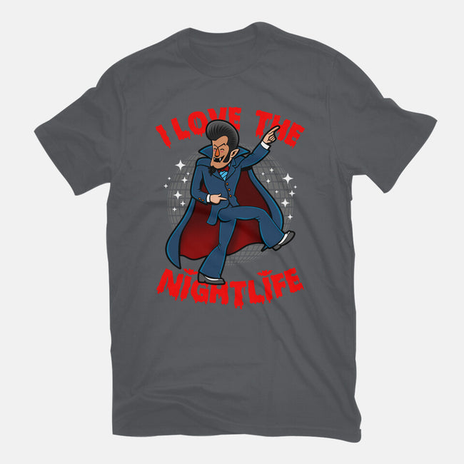 I Love The Nightlife-Unisex-Basic-Tee-Boggs Nicolas