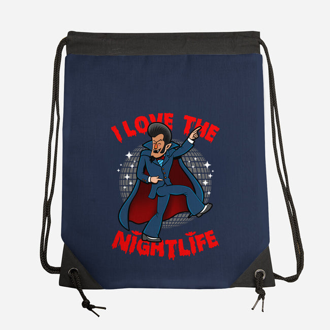 I Love The Nightlife-None-Drawstring-Bag-Boggs Nicolas