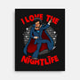 I Love The Nightlife-None-Stretched-Canvas-Boggs Nicolas