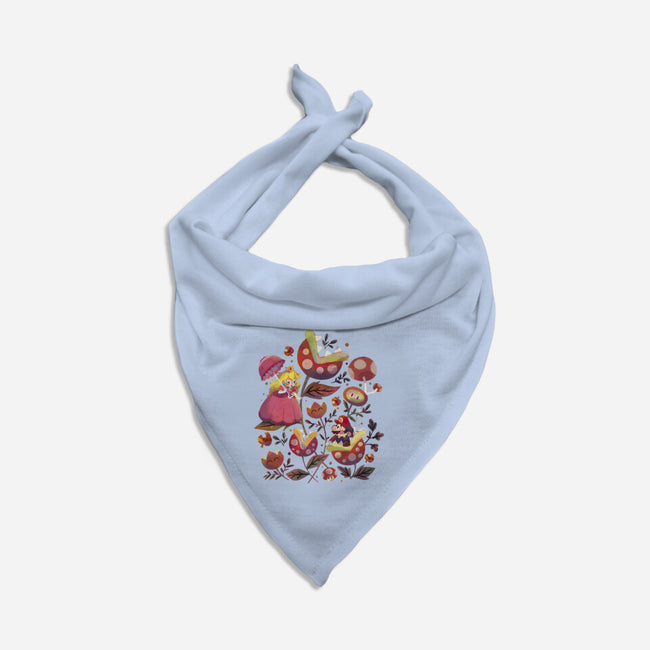 The Princess And The Plumber-Dog-Bandana-Pet Collar-Gemma Roman