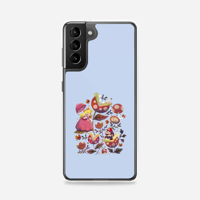 The Princess And The Plumber-Samsung-Snap-Phone Case-Gemma Roman