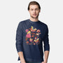 The Princess And The Plumber-Mens-Long Sleeved-Tee-Gemma Roman