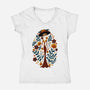 Catrina-Womens-V-Neck-Tee-Gemma Roman