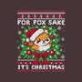 For Fox Sake It's Christmas-None-Removable Cover w Insert-Throw Pillow-NemiMakeit