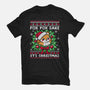 For Fox Sake It's Christmas-Womens-Basic-Tee-NemiMakeit