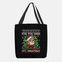 For Fox Sake It's Christmas-None-Basic Tote-Bag-NemiMakeit