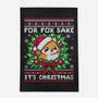 For Fox Sake It's Christmas-None-Outdoor-Rug-NemiMakeit