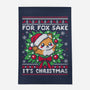 For Fox Sake It's Christmas-None-Outdoor-Rug-NemiMakeit