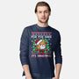 For Fox Sake It's Christmas-Mens-Long Sleeved-Tee-NemiMakeit