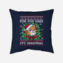 For Fox Sake It's Christmas-None-Non-Removable Cover w Insert-Throw Pillow-NemiMakeit