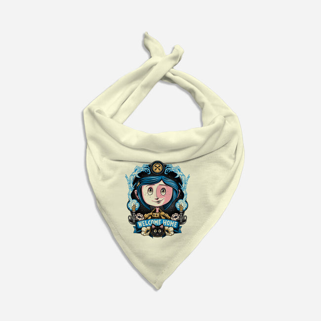 Welcome Home Coraline-Cat-Bandana-Pet Collar-momma_gorilla