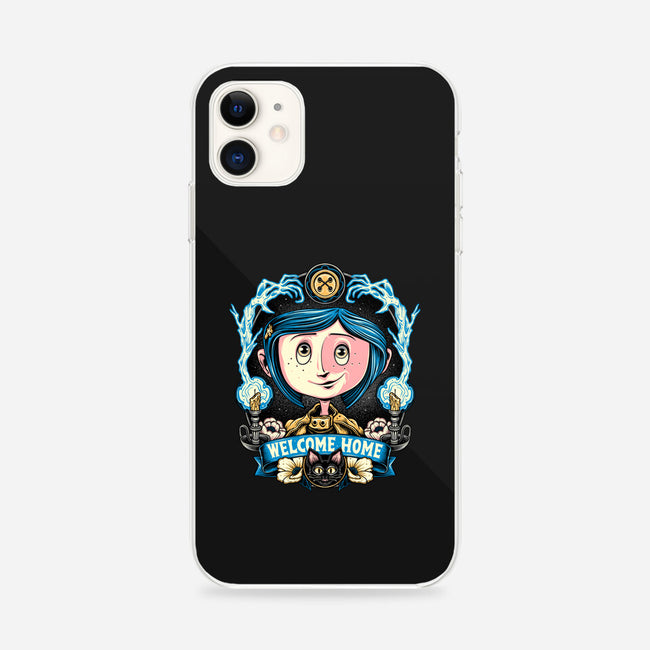 Welcome Home Coraline-iPhone-Snap-Phone Case-momma_gorilla