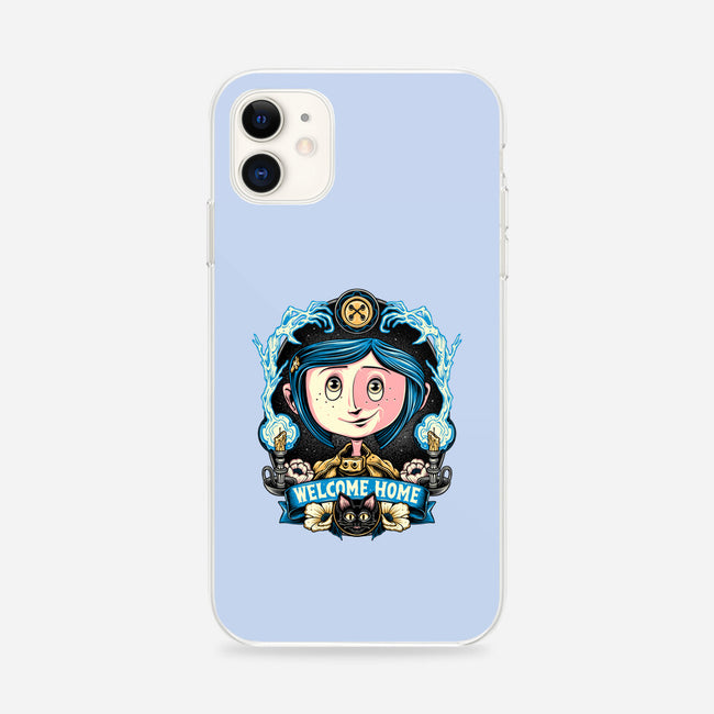 Welcome Home Coraline-iPhone-Snap-Phone Case-momma_gorilla