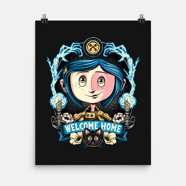 Welcome Home Coraline-None-Matte-Poster-momma_gorilla