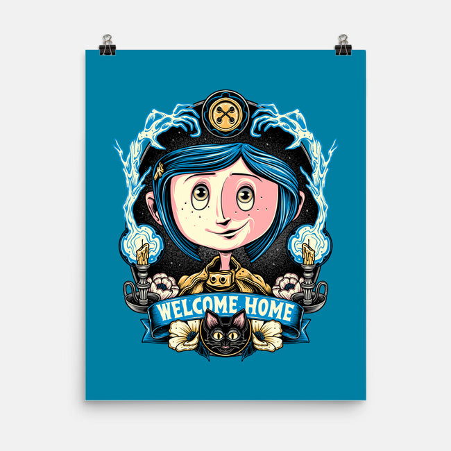 Welcome Home Coraline-None-Matte-Poster-momma_gorilla