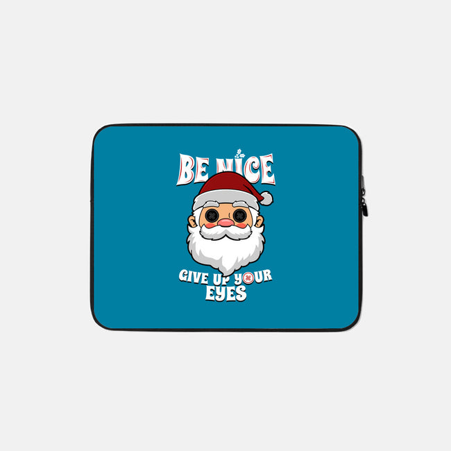 Other World Santa Claus-None-Zippered-Laptop Sleeve-Boggs Nicolas