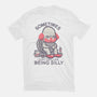 Silly Turtle-Womens-Fitted-Tee-Aarons Art Room