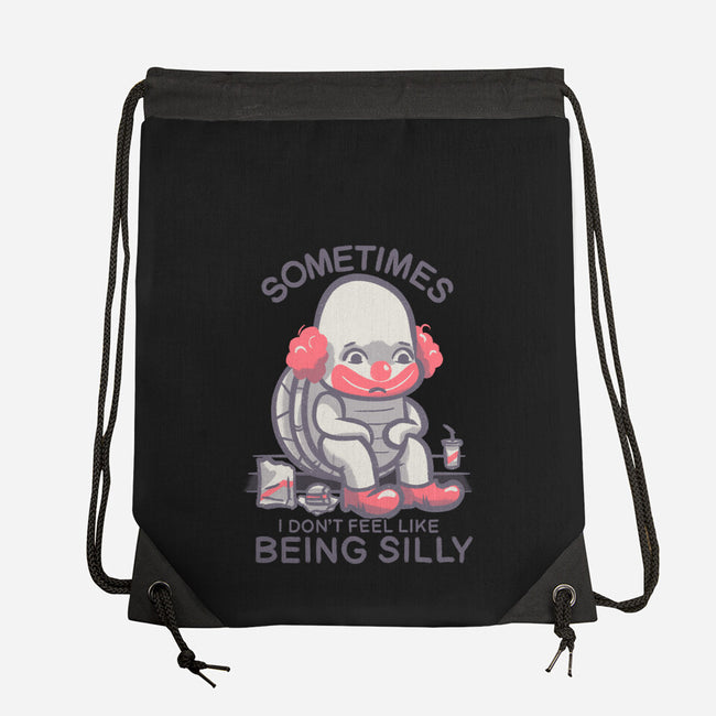 Silly Turtle-None-Drawstring-Bag-Aarons Art Room