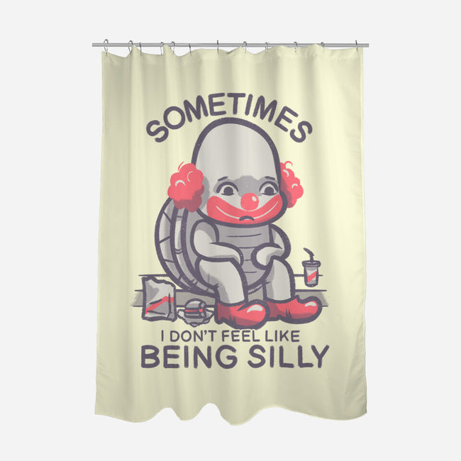 Silly Turtle-None-Polyester-Shower Curtain-Aarons Art Room