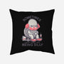 Silly Turtle-None-Non-Removable Cover w Insert-Throw Pillow-Aarons Art Room