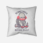 Silly Turtle-None-Non-Removable Cover w Insert-Throw Pillow-Aarons Art Room