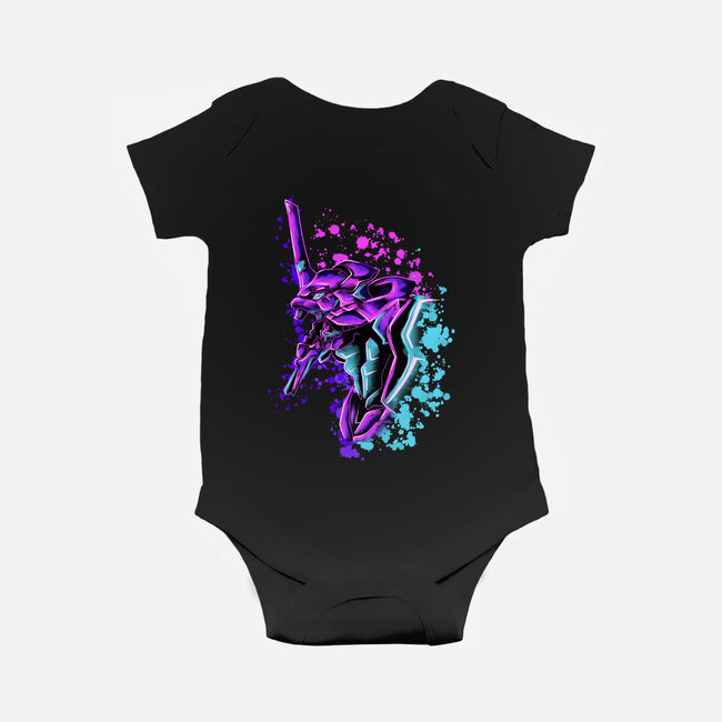 One Mecha-Baby-Basic-Onesie-nickzzarto