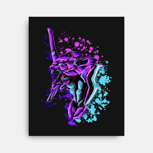 One Mecha-None-Stretched-Canvas-nickzzarto