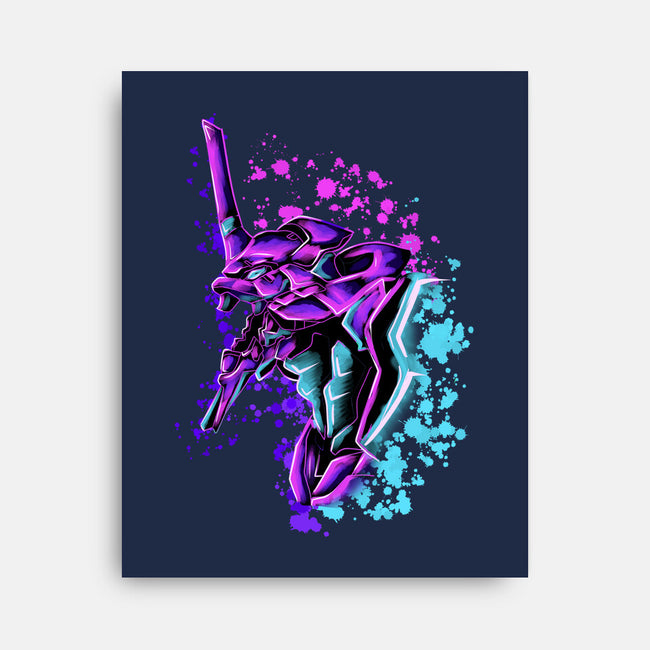 One Mecha-None-Stretched-Canvas-nickzzarto