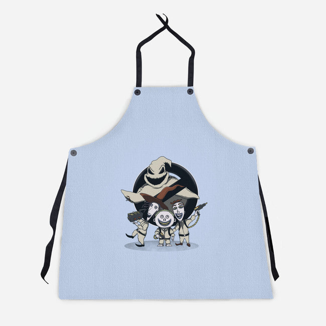 OogieBoogieBusters-Unisex-Kitchen-Apron-Claudia