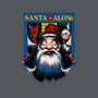 Santa Alone-Womens-Basic-Tee-daobiwan