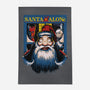 Santa Alone-None-Outdoor-Rug-daobiwan