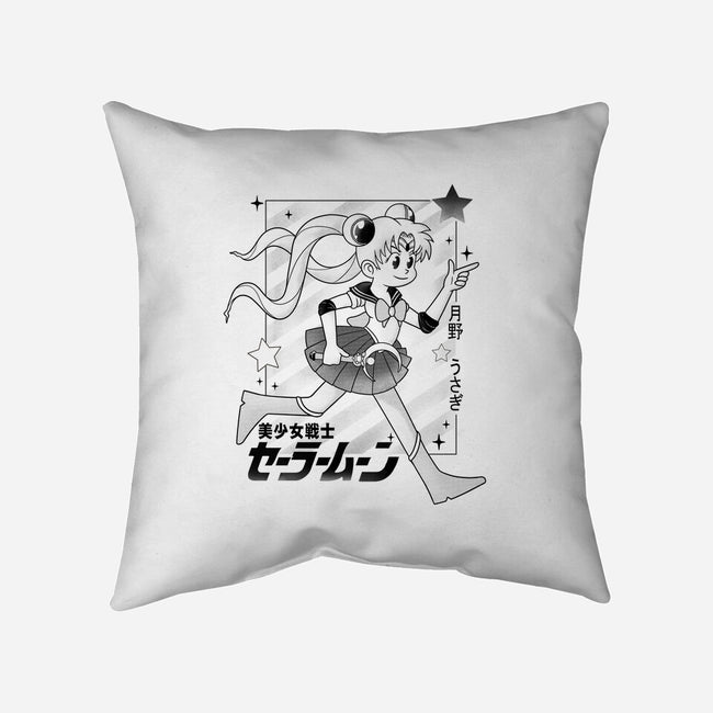 Sailor Girl-None-Removable Cover w Insert-Throw Pillow-Eoli Studio