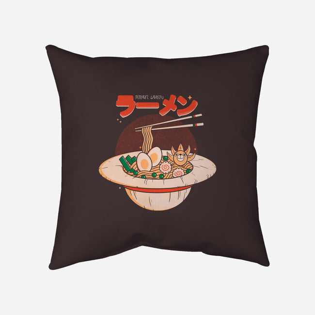 Pirate Noodles-None-Removable Cover-Throw Pillow-Eoli Studio