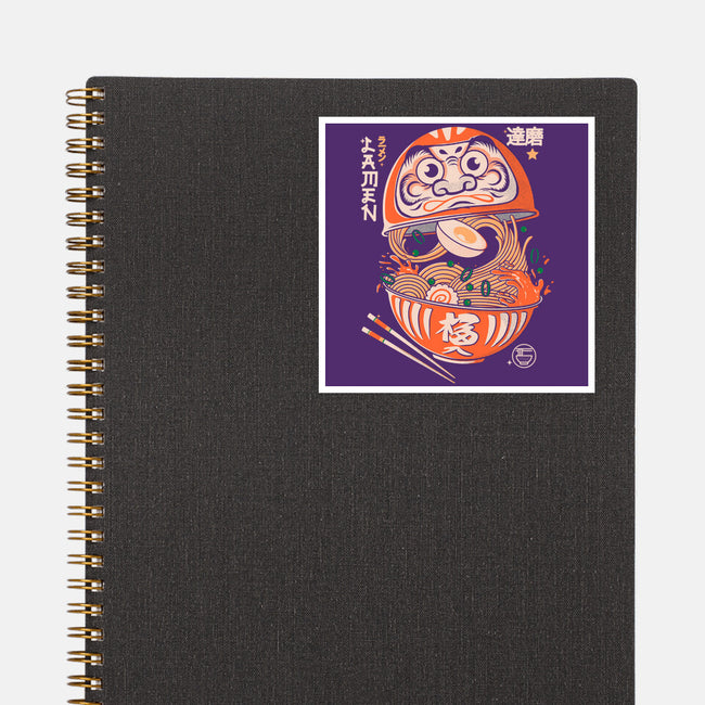 Daruma Noodles-None-Glossy-Sticker-Eoli Studio