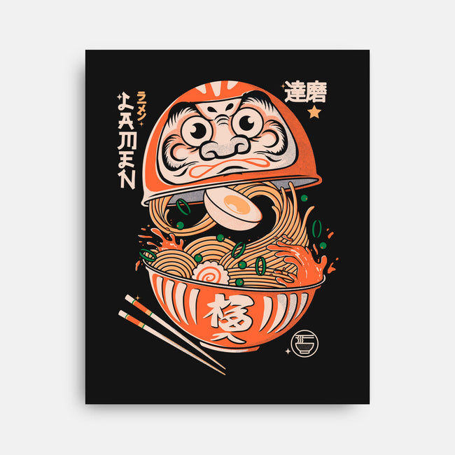 Daruma Noodles-None-Stretched-Canvas-Eoli Studio