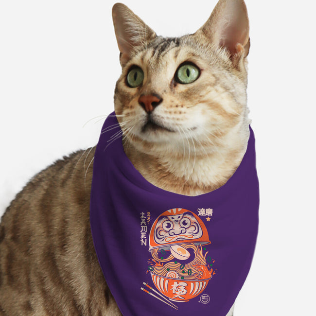 Daruma Noodles-Cat-Bandana-Pet Collar-Eoli Studio