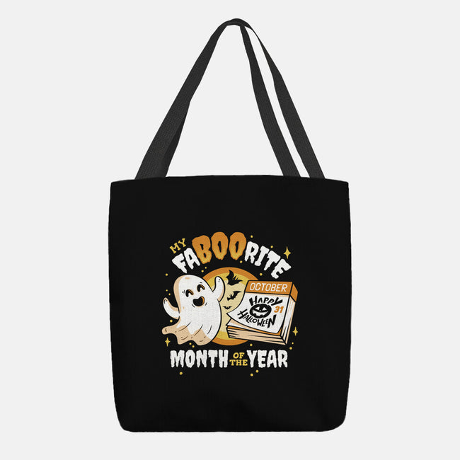 FaBOOrite Month-None-Basic Tote-Bag-Olipop