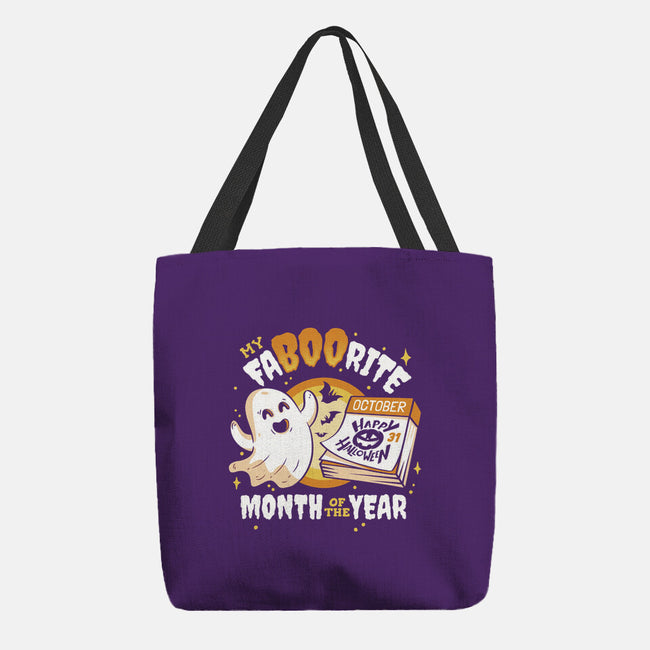 FaBOOrite Month-None-Basic Tote-Bag-Olipop